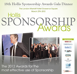 18th Hollis Sponsorship Awards Gala Dinner Ad